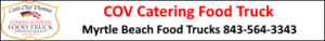 Visit the all new COV catering Myrtle Beach Food Truck website. Cafe Old Vienna now catering weddings, special events, family reunions, corporate events with their all new Four Course Dining Expierence! Visit today